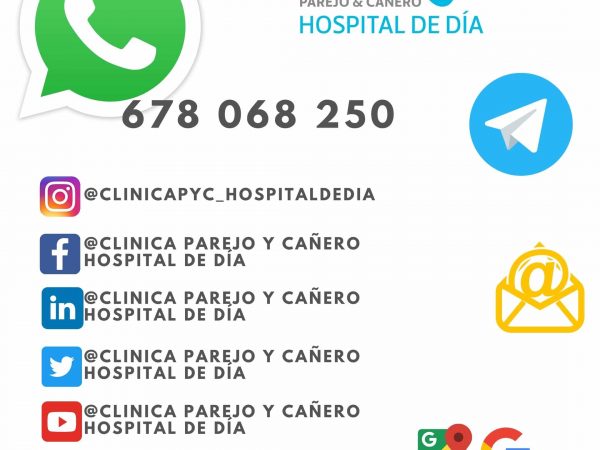 WHATSAPP CLINICA PAREJO Y CAÑERO HOSPITAL DE DÍA