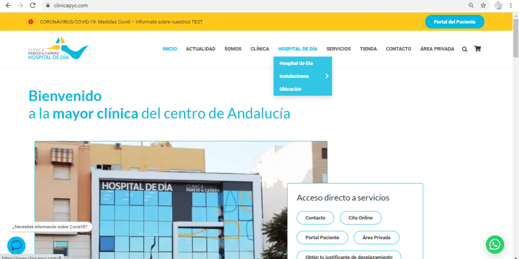 WEB CLINICA PYC